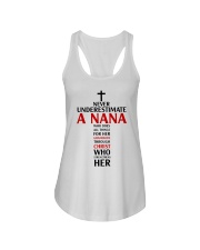 Never Underestimate A Nana Ladies Flowy Tank thumbnail