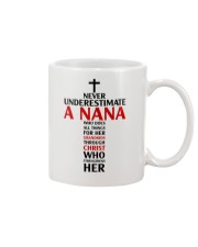 Never Underestimate A Nana Mug thumbnail
