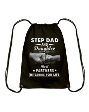 Step Dad And Daughter Drawstring Bag thumbnail