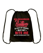 My Grandkid Button Is Out Of Order Drawstring Bag thumbnail