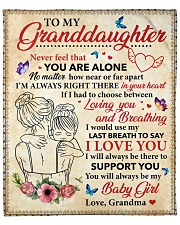 GD I Would Use My Last Breath To Say I Love You Fleece Blanket - 50" x 60" front