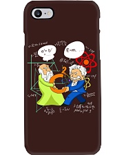 Science Pythagoras And Einstein Phone Case tile