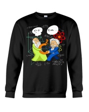 Science Pythagoras And Einstein Crewneck Sweatshirt tile