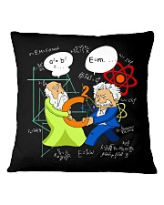 Science Pythagoras And Einstein Square Pillowcase tile
