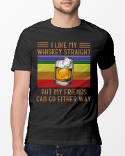 I Like my whiskey straight Classic T-Shirt lifestyle-mens-crewneck-front-13