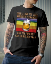 I Like my whiskey straight Classic T-Shirt lifestyle-mens-crewneck-front-6