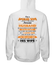I'm A Spoiled Wife Of A Freking Awesome Husband Hooded Sweatshirt thumbnail