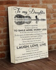 Today Is A Good Day Have Great Day Dad To Daughter 11x14 Gallery Wrapped Canvas Prints aos-canvas-pgw-11x14-lifestyle-front-09