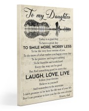 Today Is A Good Day Have Great Day Dad To Daughter Gallery Wrapped Canvas Prints tile