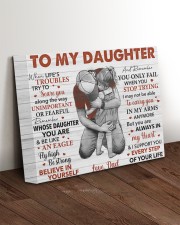 When Life's Troubles Try To ScareU Dad To Daughter 14x11 Gallery Wrapped Canvas Prints aos-canvas-pgw-14x11-lifestyle-front-17
