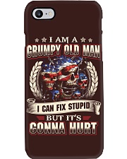 I Am A Grumpy Old Man Phone Case tile