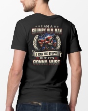I Am A Grumpy Old Man Classic T-Shirt lifestyle-mens-crewneck-back-5