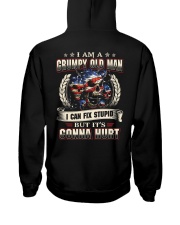I Am A Grumpy Old Man Hooded Sweatshirt tile
