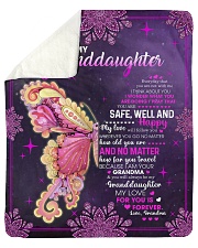 My Love For U Is Forever GM-Granddaughter Sherpa Fleece Blanket tile