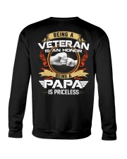 Being A Papa Is Priceless Crewneck Sweatshirt tile