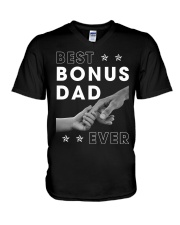Best Bonus Dad Ever V-Neck T-Shirt thumbnail