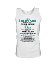 I'm Lucky Son Unisex Tank thumbnail