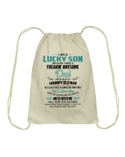 I'm Lucky Son Drawstring Bag thumbnail