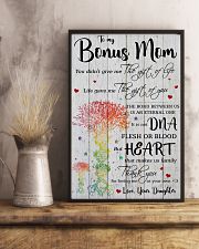 Bonus Mom Thanks For Loving Me As Your Own 11x17 Poster lifestyle-poster-3