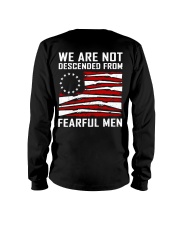 We are not descended from fearful men Long Sleeve Tee thumbnail