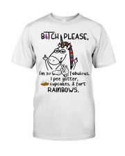 Bitch Please I'm So Fabulous I Pee Cupcake Fart Classic T-Shirt tile