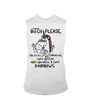 Bitch Please I'm So Fabulous I Pee Cupcake Fart Sleeveless Tee tile