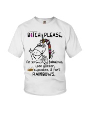 Bitch Please I'm So Fabulous I Pee Cupcake Fart Youth T-Shirt tile