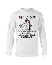 Bitch Please I'm So Fabulous I Pee Cupcake Fart Long Sleeve Tee tile