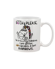 Bitch Please I'm So Fabulous I Pee Cupcake Fart Mug front