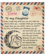 Every single day that you arent with me M-Daughter Fleece Blanket - 50" x 60" front