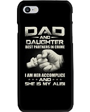 Dad And Daughter Best Partners In Crime Phone Case tile