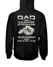 Dad And Daughter Best Partners In Crime Hooded Sweatshirt tile