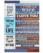 Never Forget That I Love U Husband To Wife 11x17 Poster thumbnail
