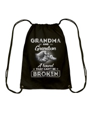 Grandma And Grandson A Bond That Can't Be Broken Drawstring Bag thumbnail