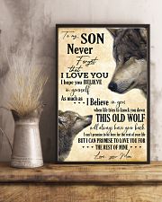To My Son Never Forget That I Love You 11x17 Poster lifestyle-poster-3