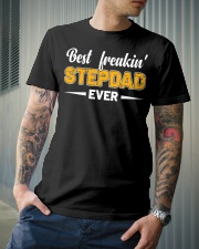 Best Freakin' Stepdad Ever Classic T-Shirt lifestyle-mens-crewneck-front-6