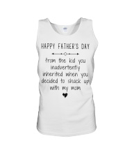 Happy Father's Day from the kid Unisex Tank tile