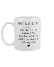 Happy Father's Day from the kid Mug back