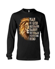 Man Of God Husband Daddy Veteran Protecor Hero Long Sleeve Tee tile