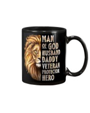 Man Of God Husband Daddy Veteran Protecor Hero Mug tile