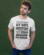 I'm A Lucky Man Because I Get To Be Her Husband Classic T-Shirt apparel-classic-tshirt-lifestyle-front-43
