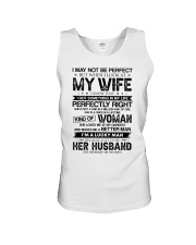 I'm A Lucky Man Because I Get To Be Her Husband Unisex Tank tile