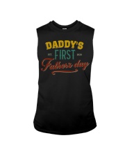 Daddy's First Father's Day Sleeveless Tee tile