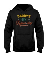 Daddy's First Father's Day Hooded Sweatshirt tile