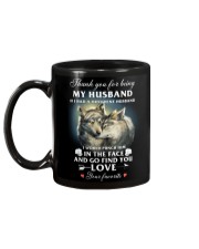 Thank You For Being My Husband Mug back