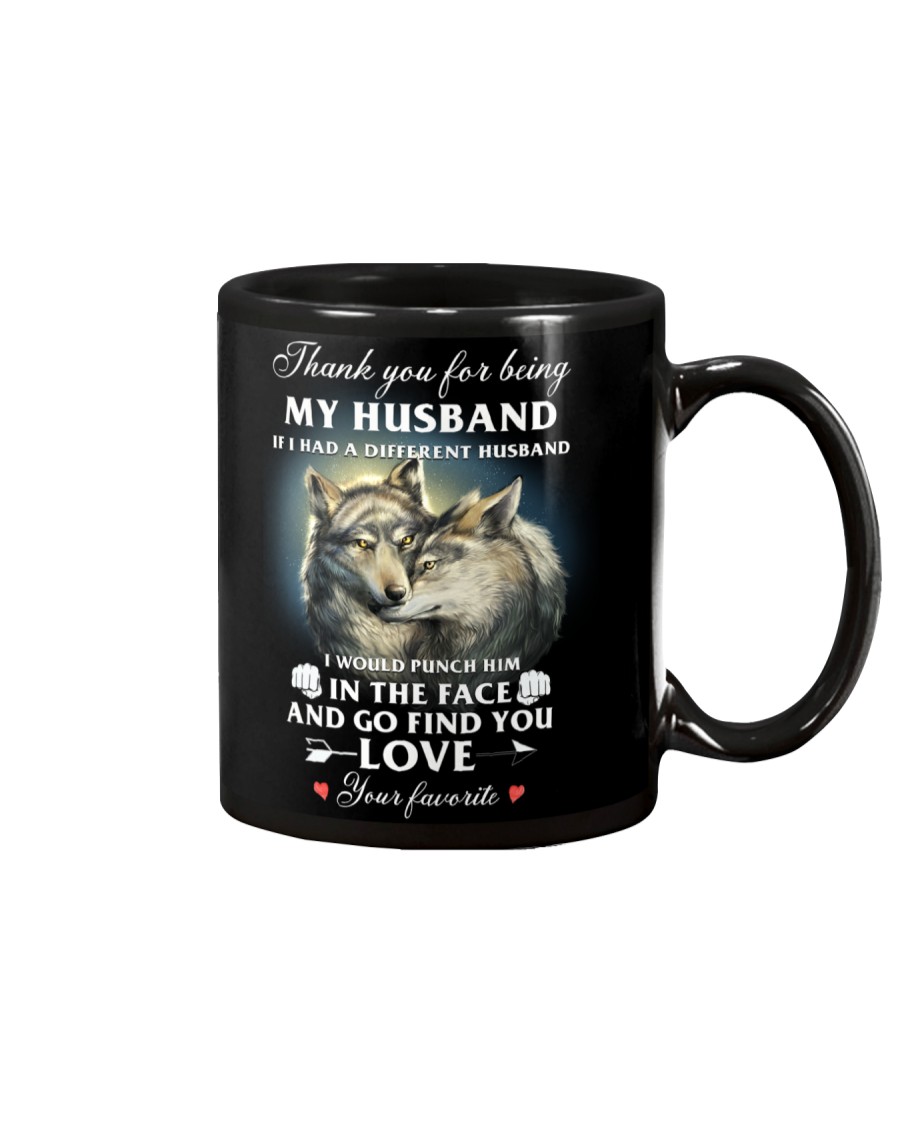 Thank You For Being My Husband Mug