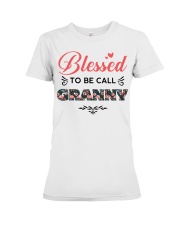 Blessed To Be Call Granny Premium Fit Ladies Tee thumbnail