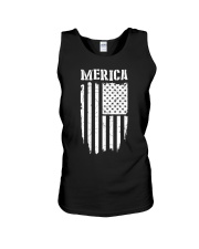 American Flag Merica Unisex Tank tile