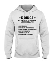 5 Dinge Die Sie Uber Meine Frau Wissen Sollten Hooded Sweatshirt thumbnail