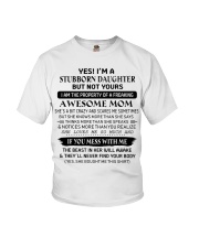 I'm A Stubborn Daughter Of A Freaking Awesome Mom Youth T-Shirt thumbnail